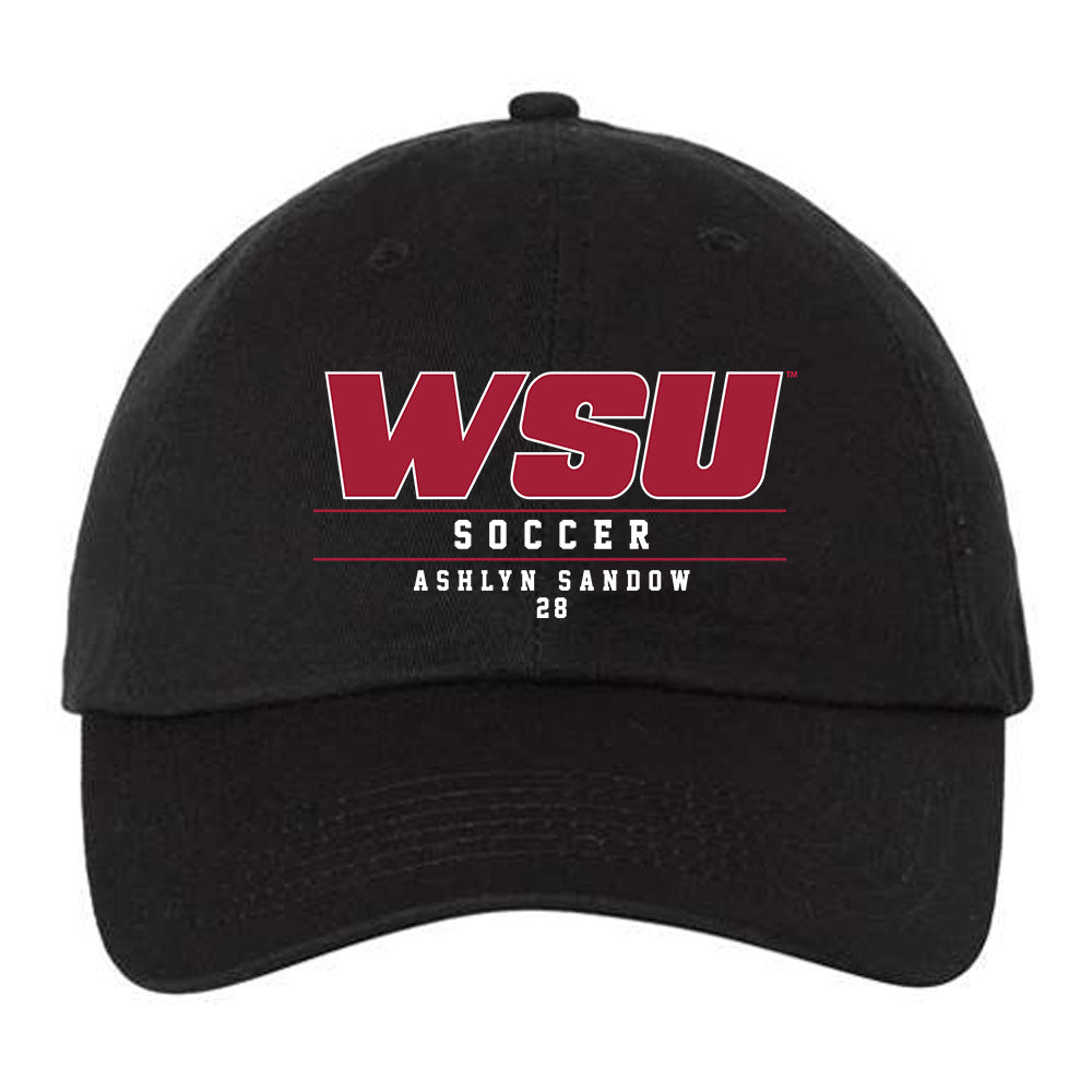 WSU - NCAA Women's Soccer : Ashlyn Sandow - Dad Hat-0