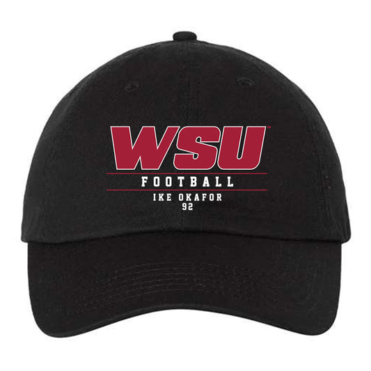 WSU - NCAA Football : Ike Okafor - Dad Hat-0