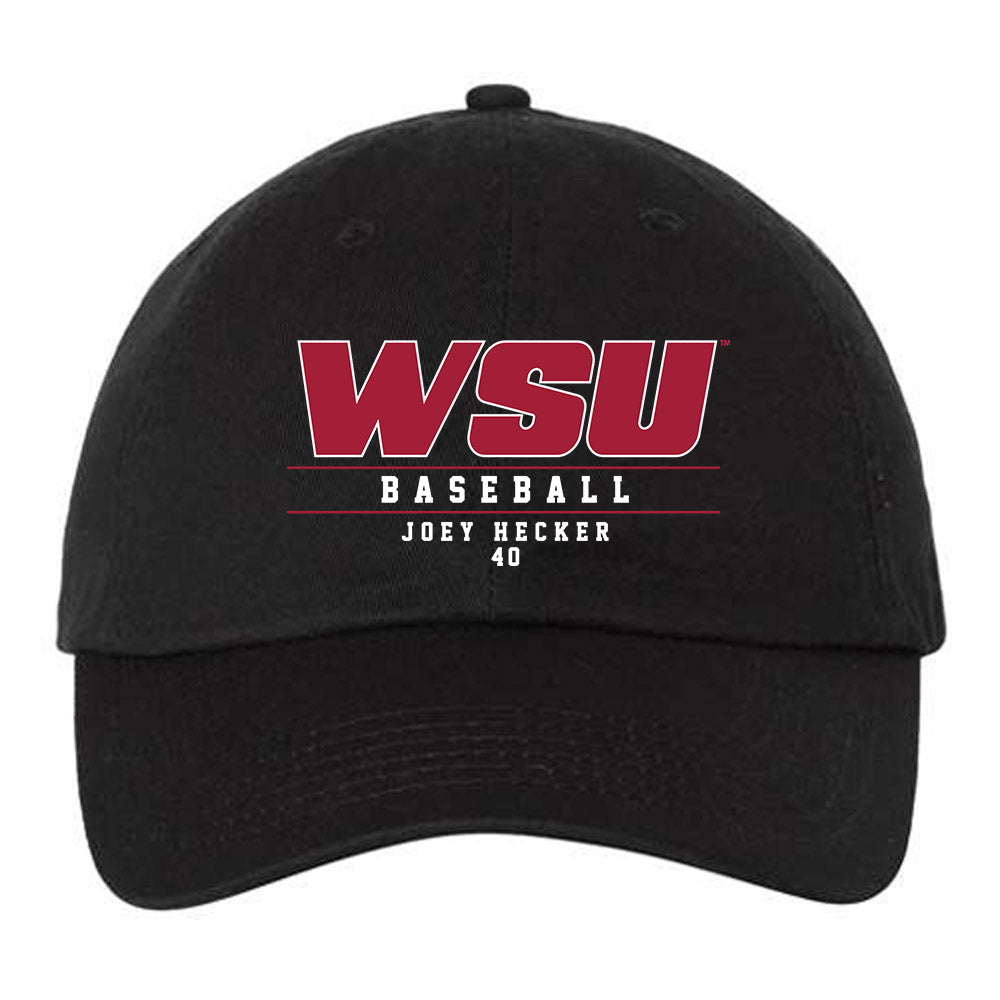 WSU - NCAA Baseball : Joey Hecker - Dad Hat-0