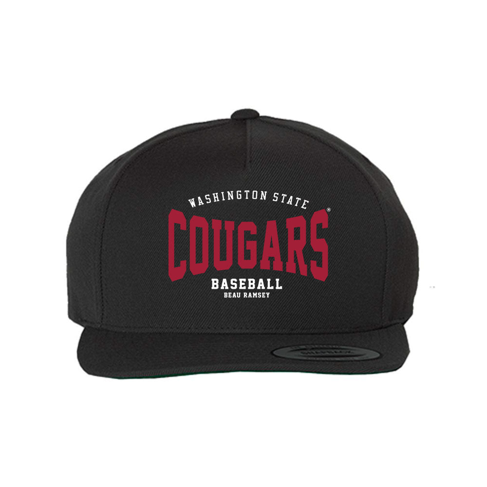 WSU - NCAA Baseball : Beau Ramsey - Snapback Hat-0