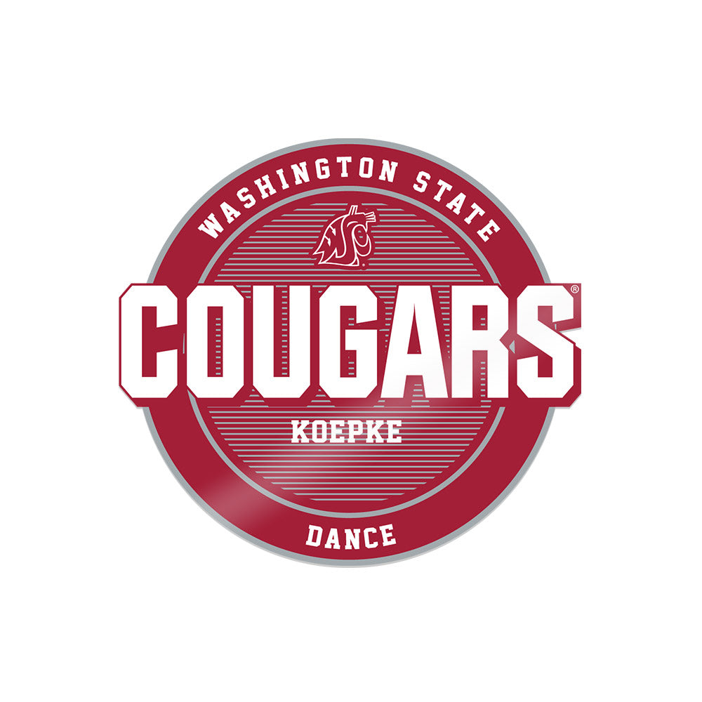 WSU - NCAA Dance Team : Peyton Koepke - Sticker-0