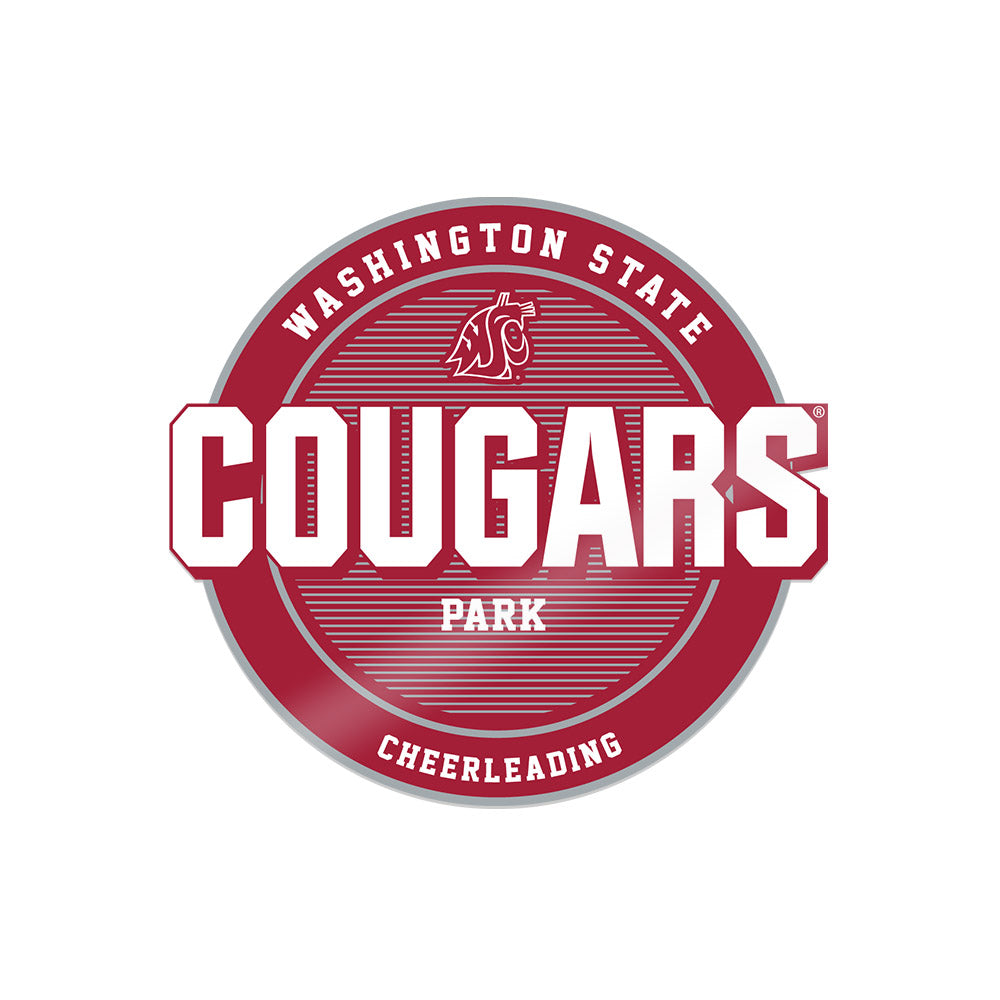 WSU - NCAA Cheerleading : Michael Park - Sticker-0