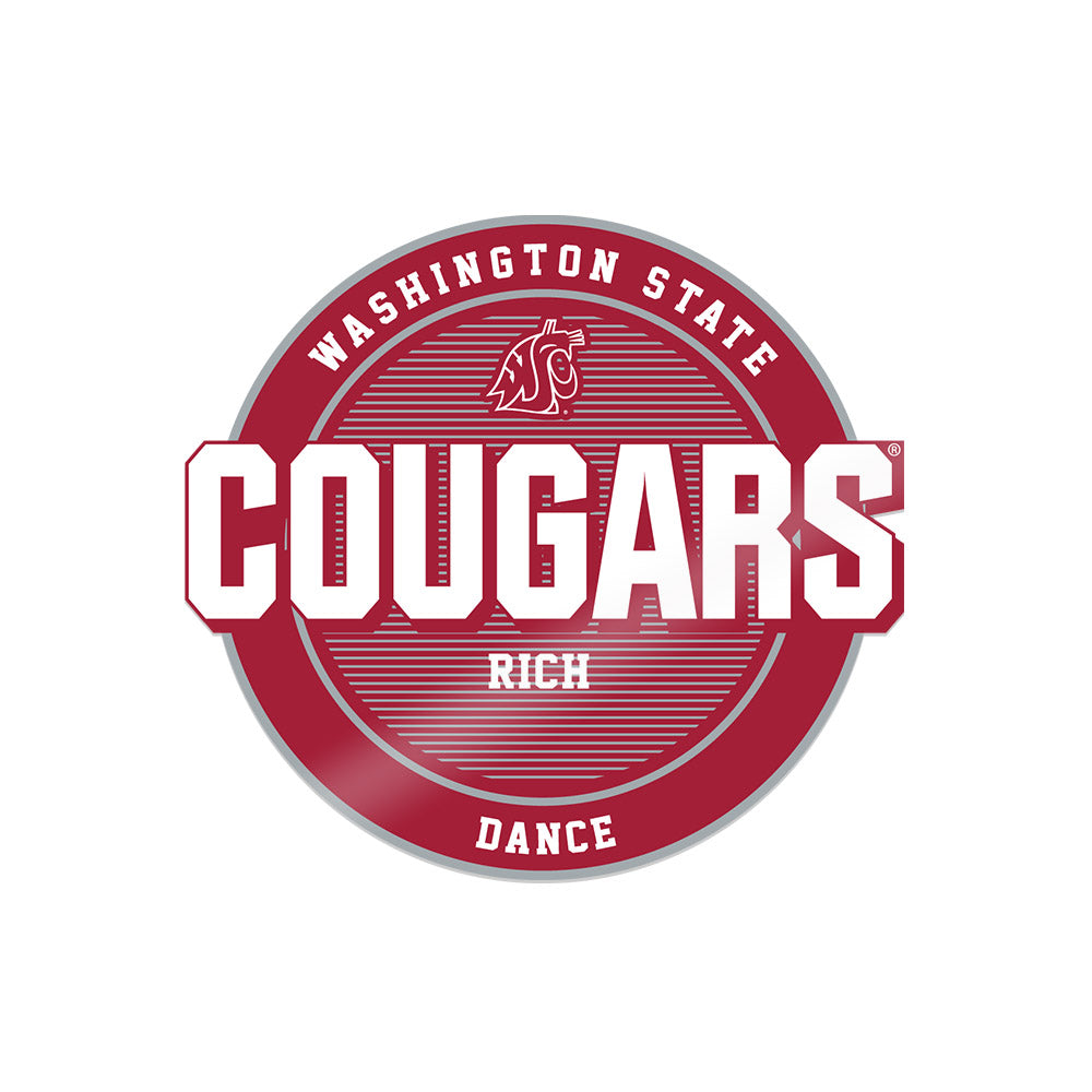 WSU - NCAA Dance Team : Colby Rich - Sticker-0