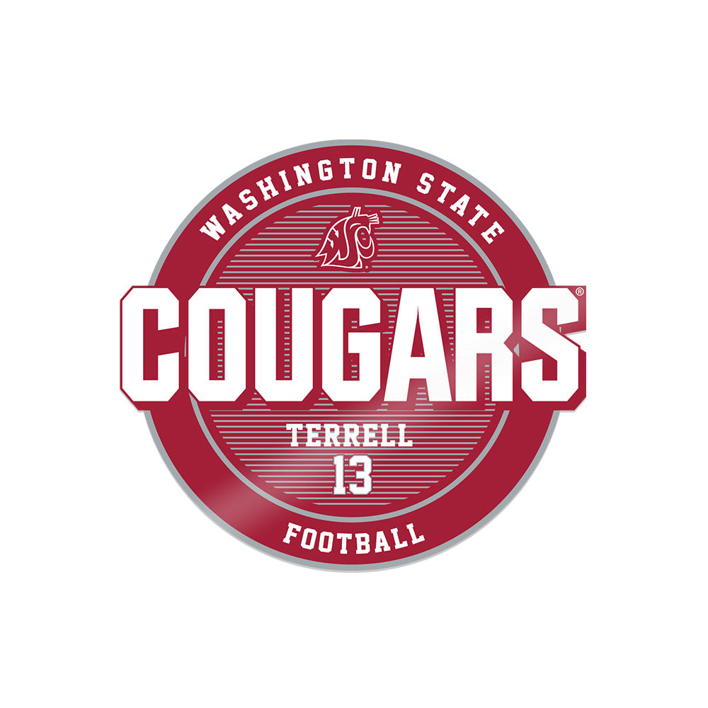 WSU - NCAA Football : Khamari Terrell - Sticker-0