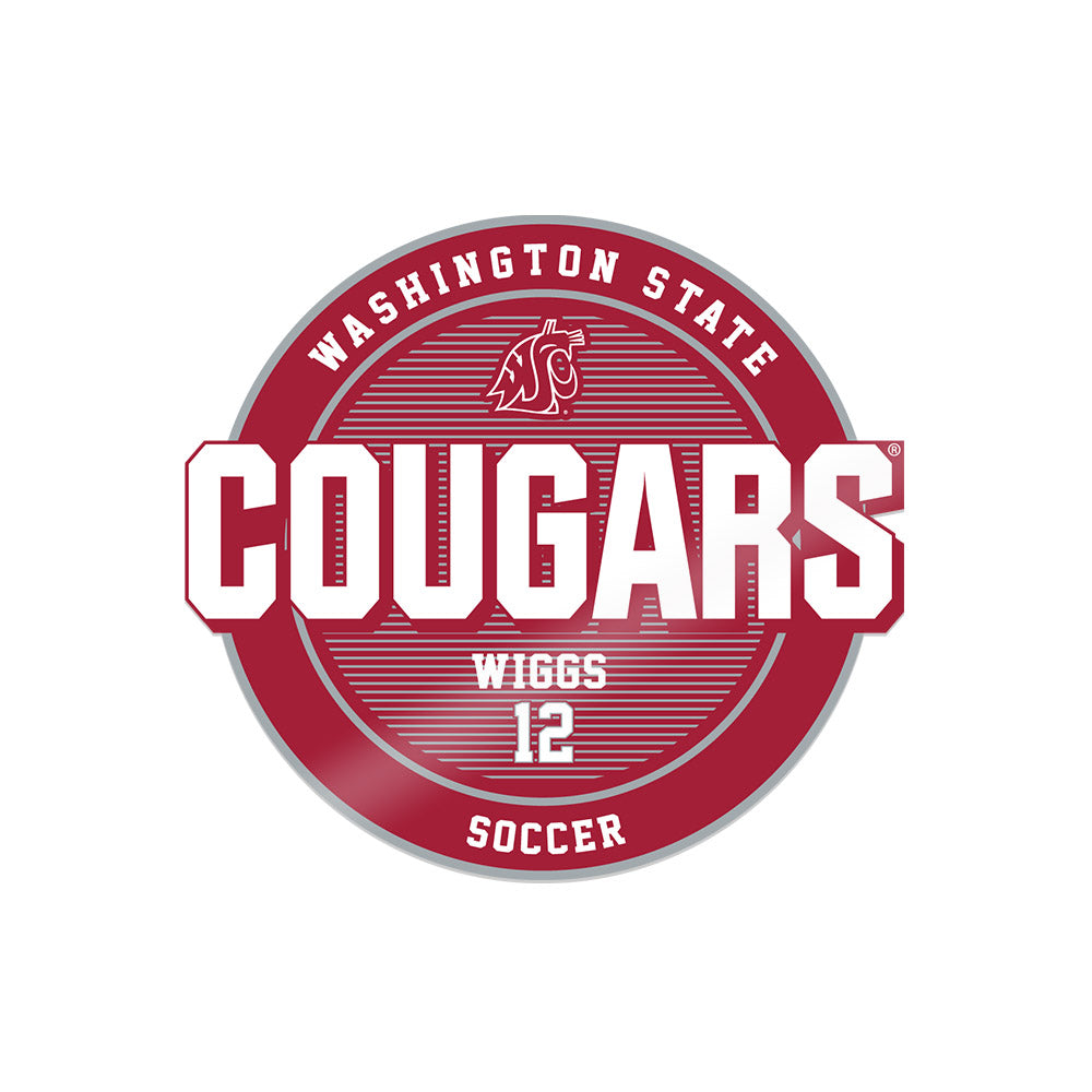 WSU - NCAA Women's Soccer : Elizabeth Wiggs - Sticker-0