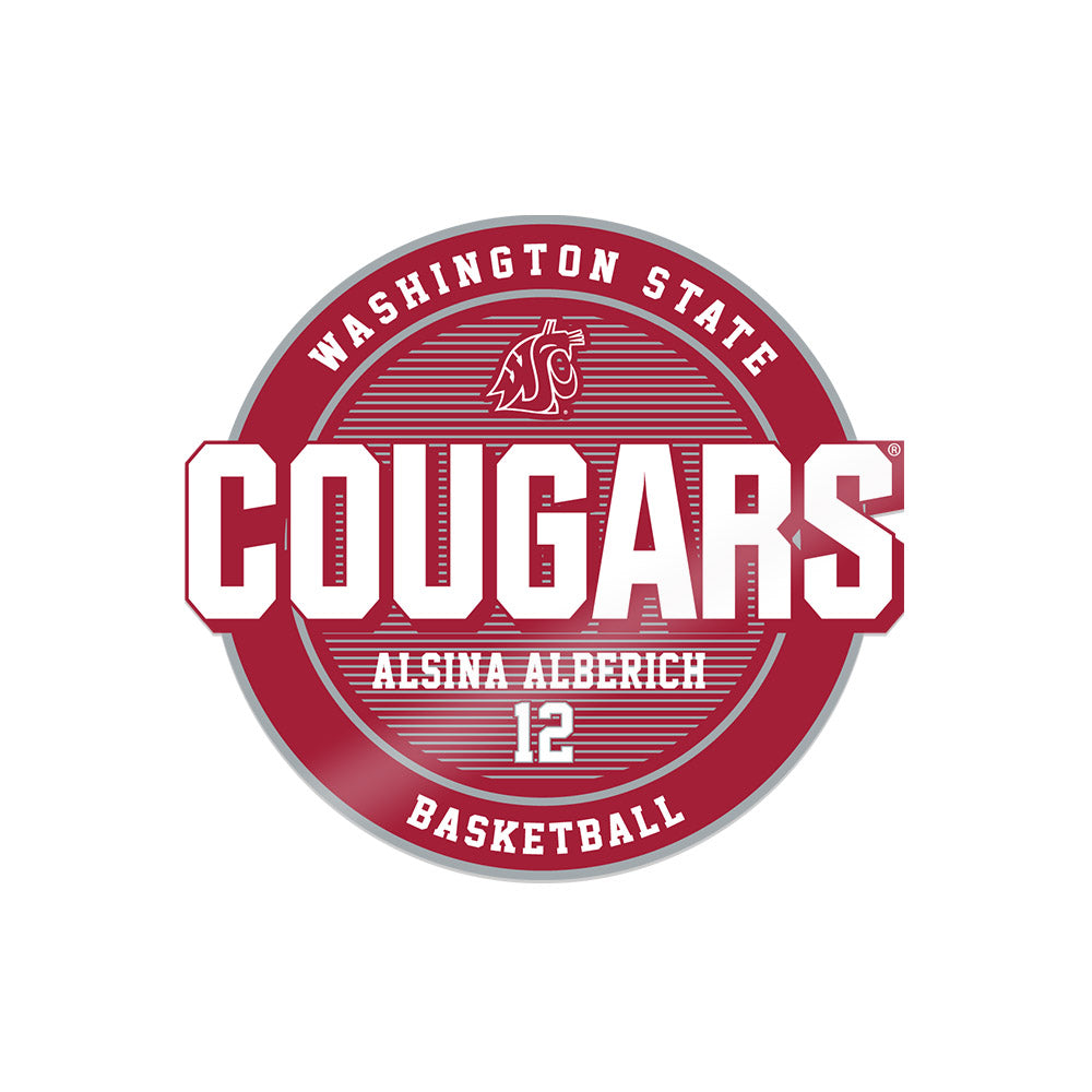 WSU - NCAA Women's Basketball : Marta Alsina Alberich - Sticker-0