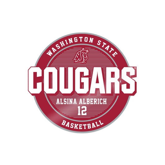 WSU - NCAA Women's Basketball : Marta Alsina Alberich - Sticker-0