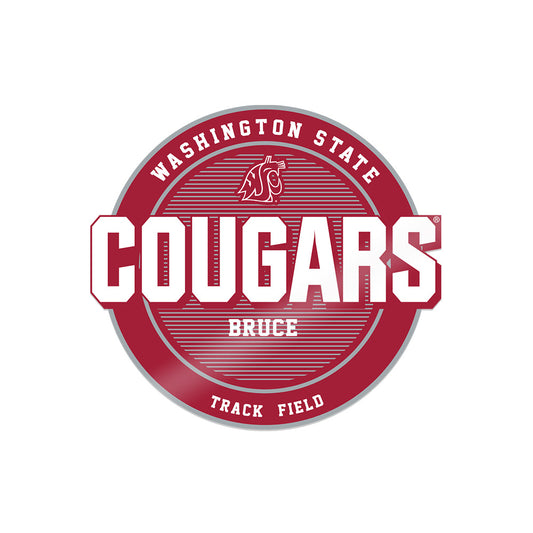 WSU - NCAA Men's Track & Field : Evan Bruce - Sticker-0