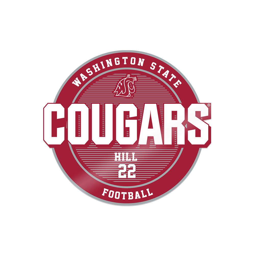 WSU - NCAA Football : Tremayne Hill - Sticker-0