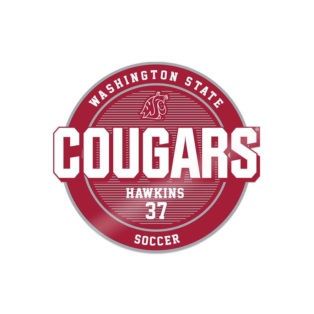 WSU - NCAA Women's Soccer : Delaney Hawkins - Sticker-0