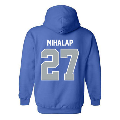CNU - NCAA Football : Isaak Mihalap - Classic Shersey Hooded Sweatshirt-1