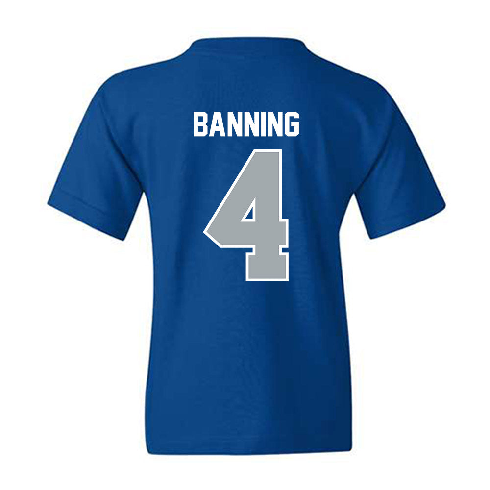 CNU - NCAA Football : Bryce Banning - Classic Shersey Youth T-Shirt-1