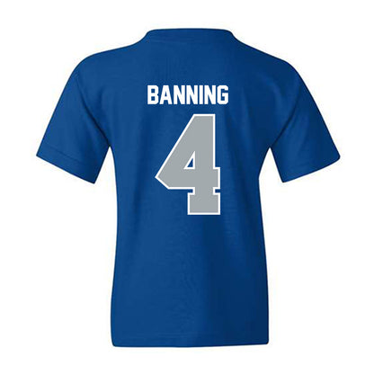 CNU - NCAA Football : Bryce Banning - Classic Shersey Youth T-Shirt-1