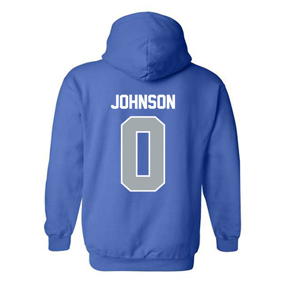 CNU - NCAA Men's Soccer : Caleb Johnson - Classic Shersey Hooded Sweatshirt-1