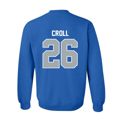 CNU - NCAA Baseball : Gus Croll - Classic Shersey Crewneck Sweatshirt-1
