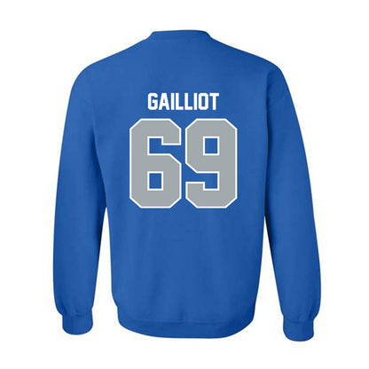 CNU - NCAA Football : Jackson Gailliot - Classic Shersey Crewneck Sweatshirt-1