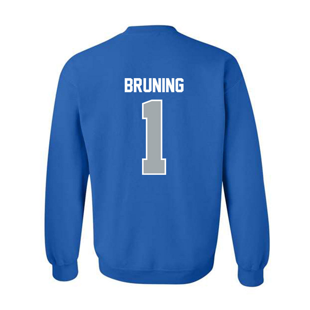 CNU - NCAA Football : Masi Bruning - Classic Shersey Crewneck Sweatshirt-1