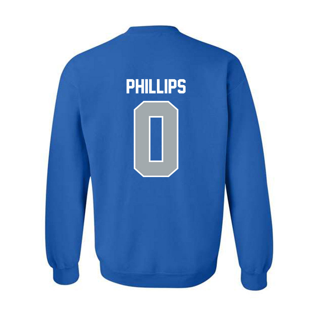CNU - NCAA Football : Thomas Phillips - Classic Shersey Crewneck Sweatshirt-1