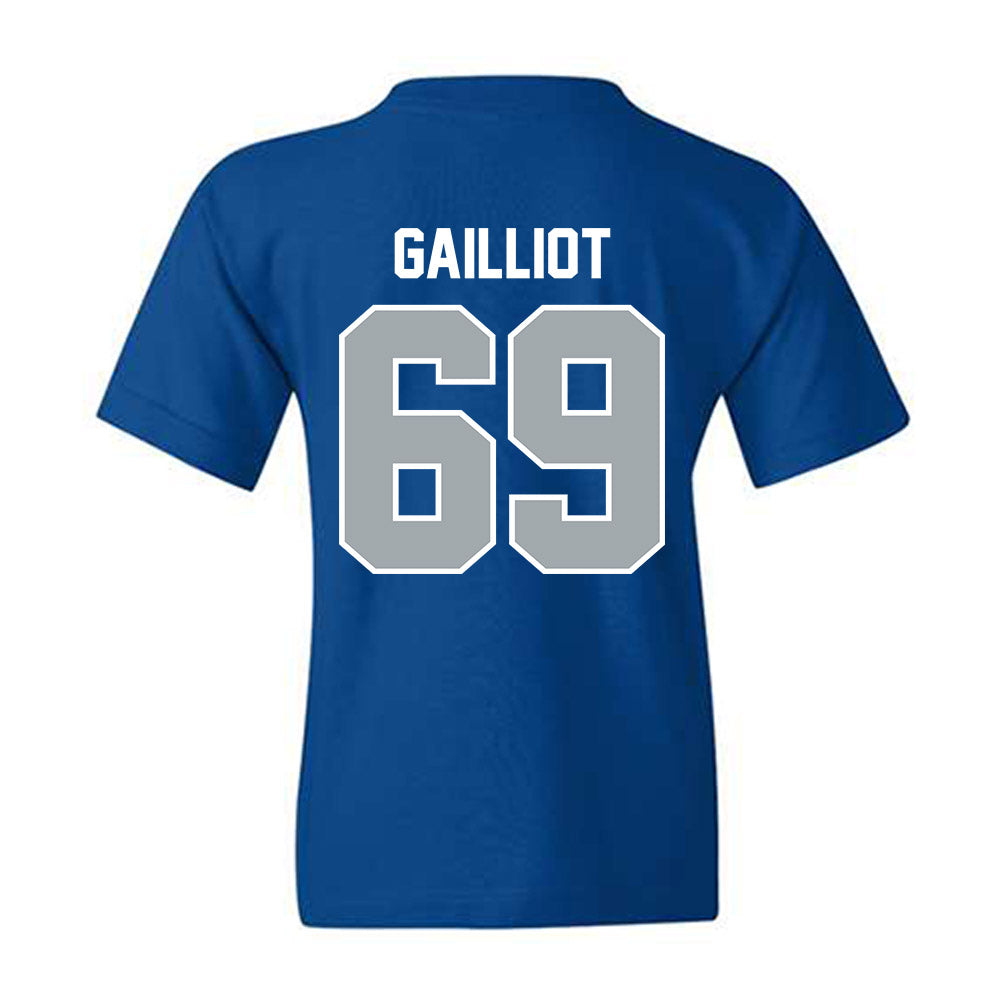 CNU - NCAA Football : Jackson Gailliot - Classic Shersey Youth T-Shirt-1