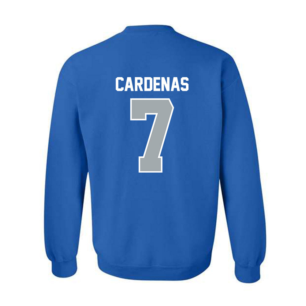 CNU - NCAA Football : Noah Cardenas - Classic Shersey Crewneck Sweatshirt-1
