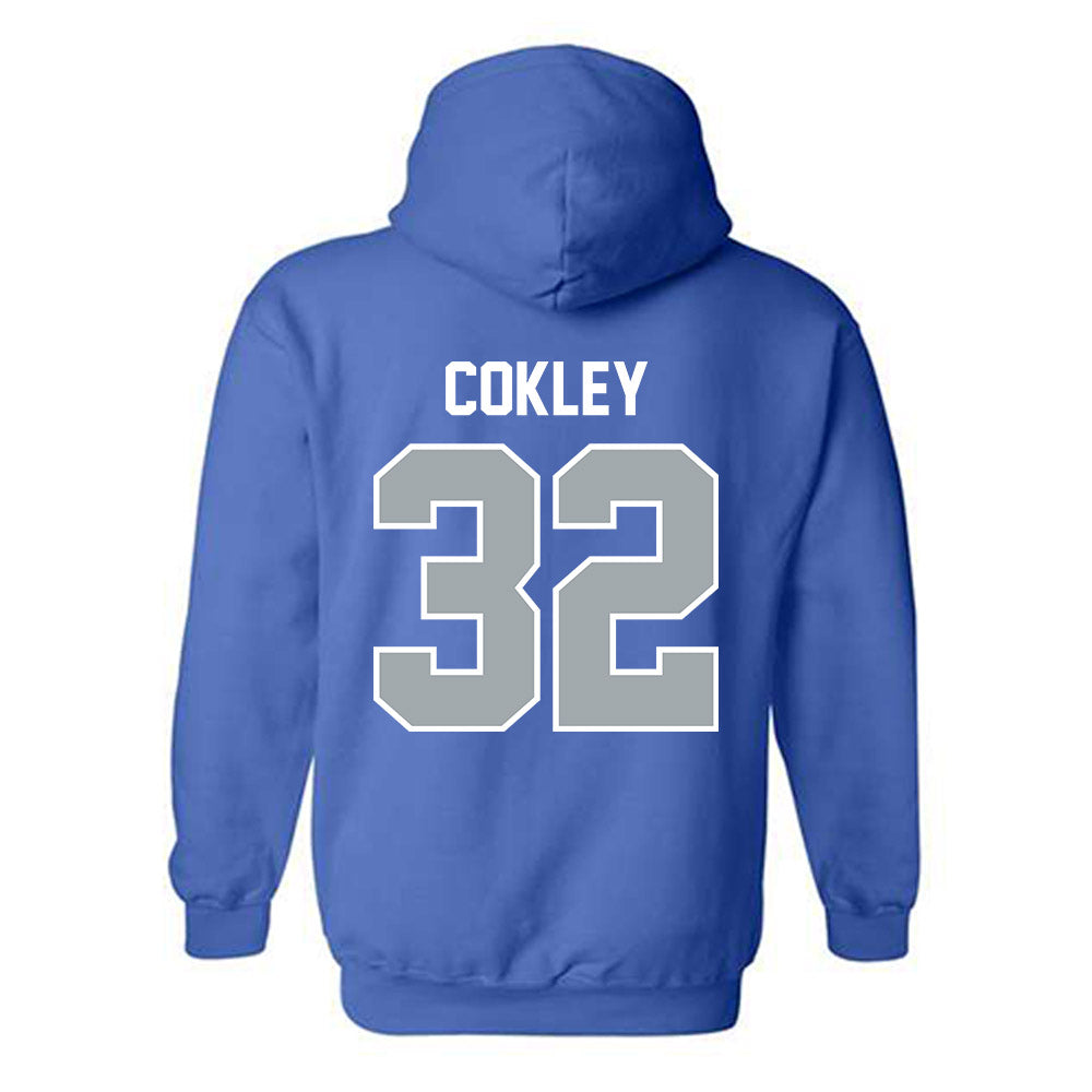 CNU - NCAA Football : Jordan Cokley - Classic Shersey Hooded Sweatshirt-1