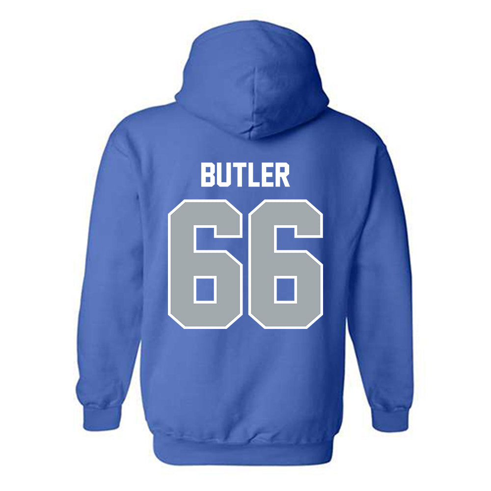 CNU - NCAA Football : Jerel Butler - Classic Shersey Hooded Sweatshirt-1