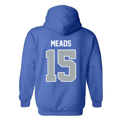 CNU - NCAA Football : Cooper Meads - Classic Shersey Hooded Sweatshirt-1