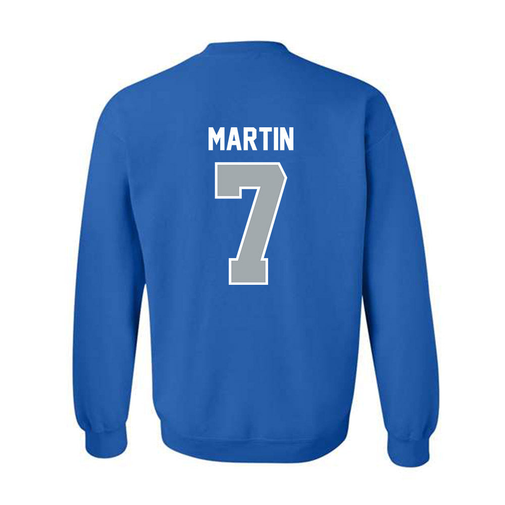 CNU - NCAA Football : Noah Martin - Classic Shersey Crewneck Sweatshirt-1