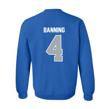 CNU - NCAA Football : Bryce Banning - Classic Shersey Crewneck Sweatshirt-1