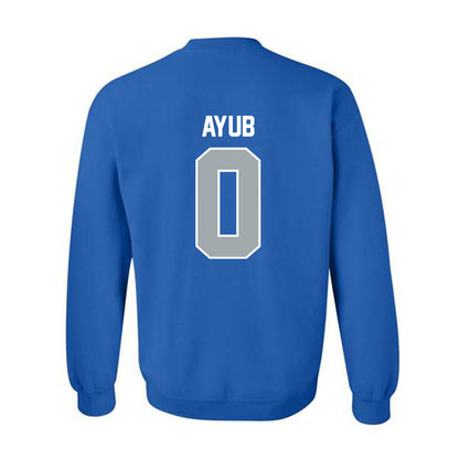 CNU - NCAA Football : Raja Ayub - Classic Shersey Crewneck Sweatshirt-1