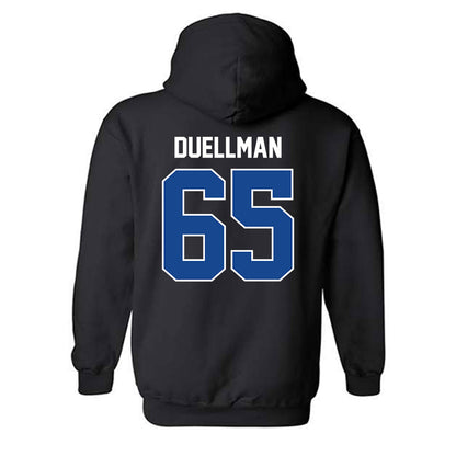 CNU - NCAA Football : Chris Duellman - Classic Shersey Hooded Sweatshirt-1
