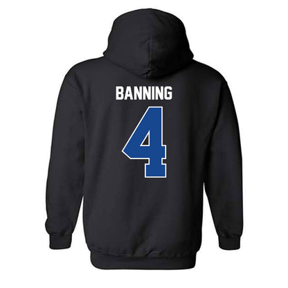 CNU - NCAA Football : Bryce Banning - Classic Shersey Hooded Sweatshirt-1