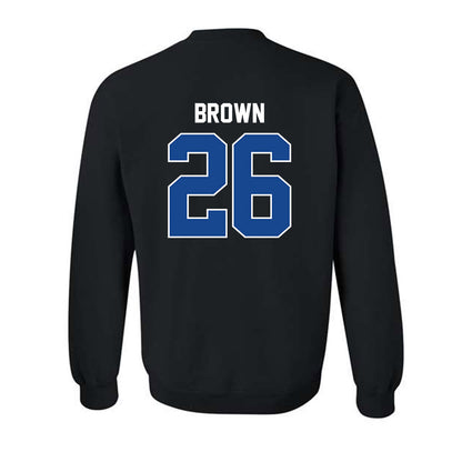 CNU - NCAA Football : Zaliak Brown - Classic Shersey Crewneck Sweatshirt-1