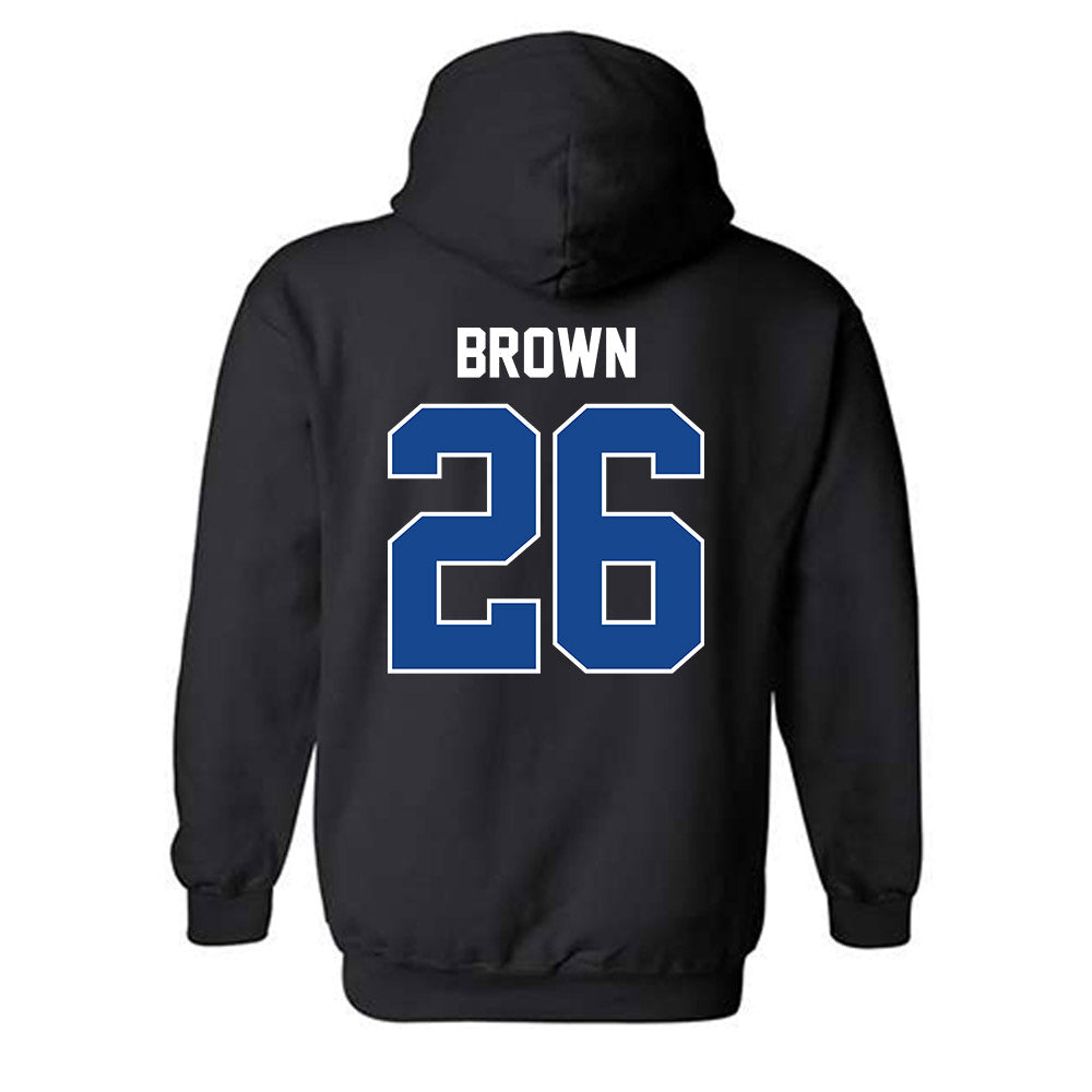 CNU - NCAA Football : Zaliak Brown - Classic Shersey Hooded Sweatshirt-1