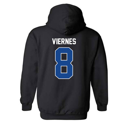 CNU - NCAA Football : Jayson Viernes - Classic Shersey Hooded Sweatshirt-1