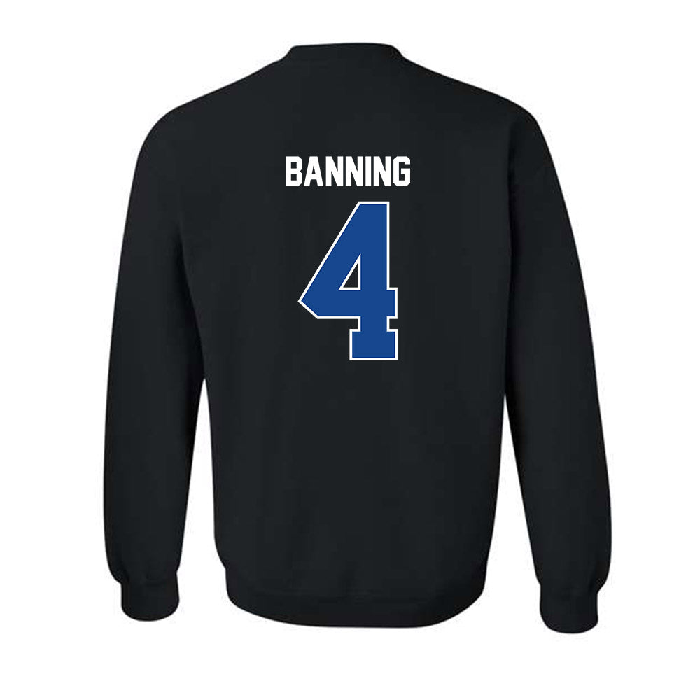 CNU - NCAA Football : Bryce Banning - Classic Shersey Crewneck Sweatshirt-1