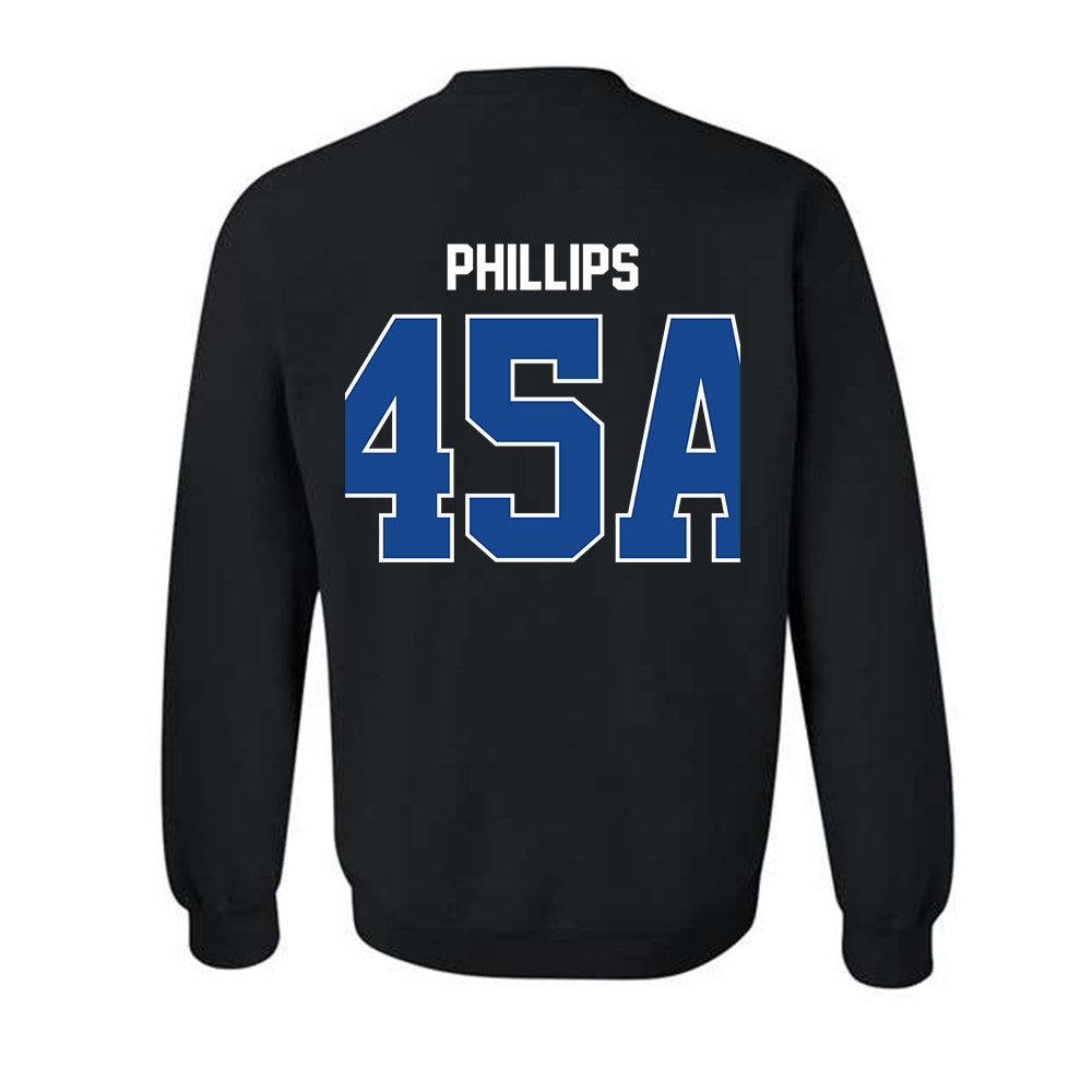 CNU - NCAA Football : Thomas Phillips - Classic Shersey Crewneck Sweatshirt-1