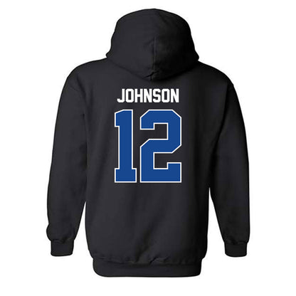 CNU - NCAA Football : Tahir Johnson - Classic Shersey Hooded Sweatshirt-1