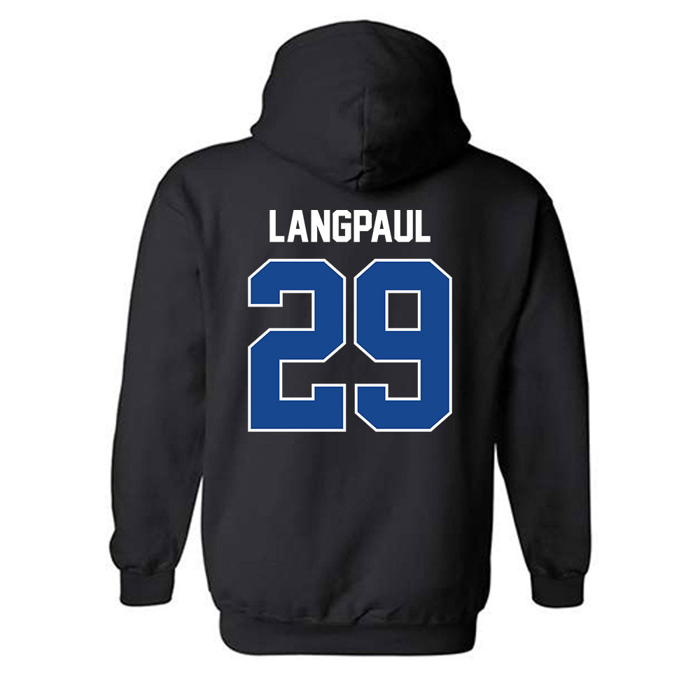 CNU - NCAA Football : Chase Langpaul - Classic Shersey Hooded Sweatshirt-1