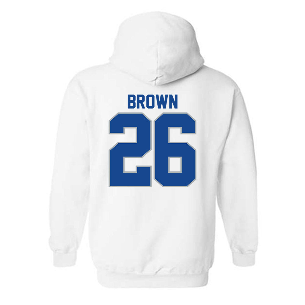 CNU - NCAA Football : Zaliak Brown - Classic Shersey Hooded Sweatshirt-1