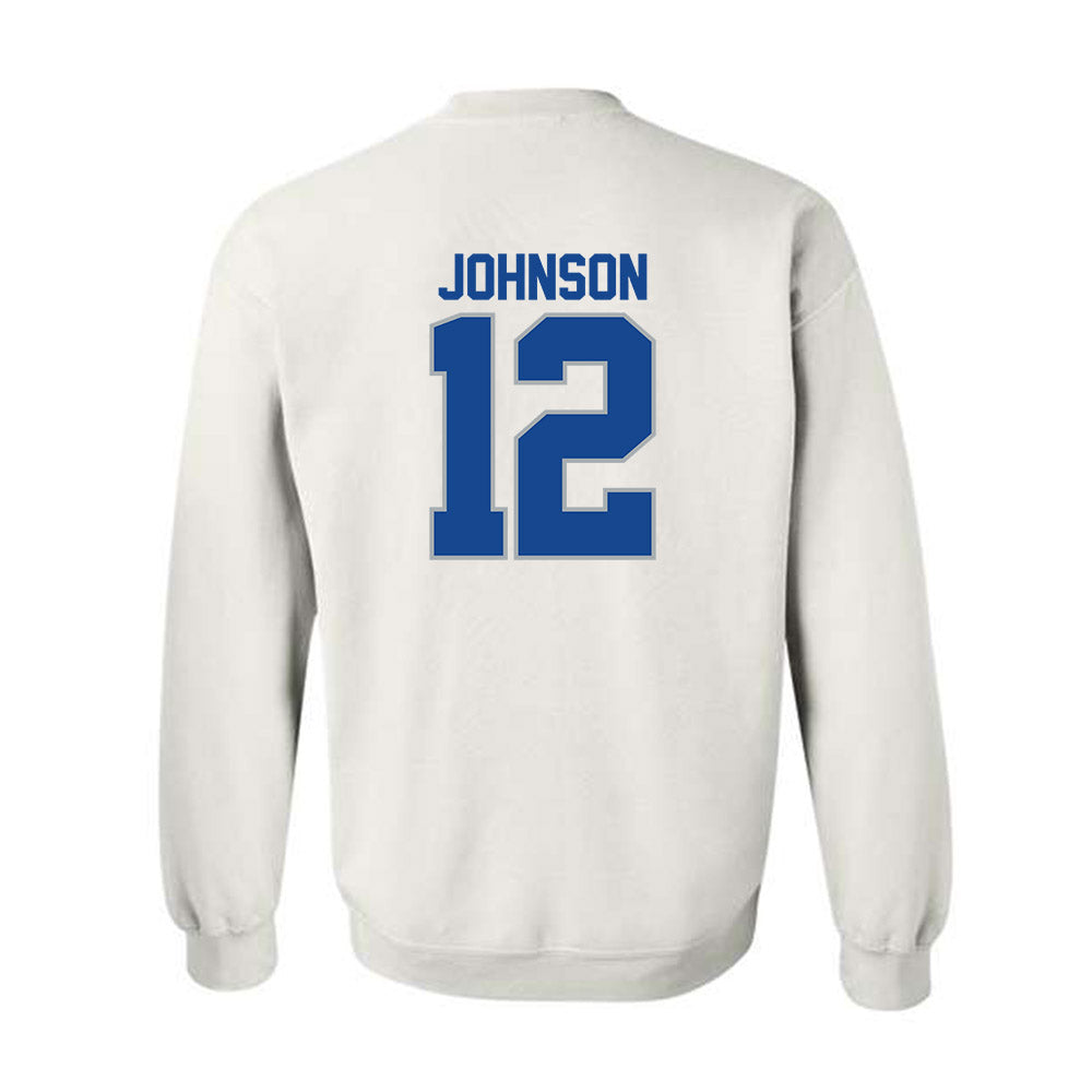 CNU - NCAA Football : Tahir Johnson - Classic Shersey Crewneck Sweatshirt-1