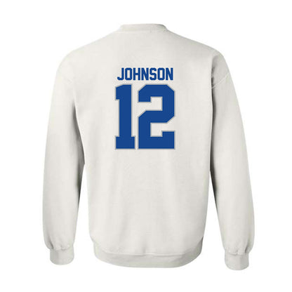 CNU - NCAA Football : Tahir Johnson - Classic Shersey Crewneck Sweatshirt-1