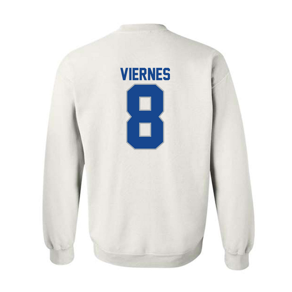CNU - NCAA Football : Jayson Viernes - Classic Shersey Crewneck Sweatshirt-1