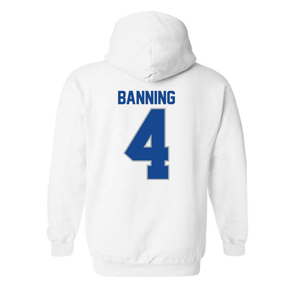 CNU - NCAA Football : Bryce Banning - Classic Shersey Hooded Sweatshirt-1