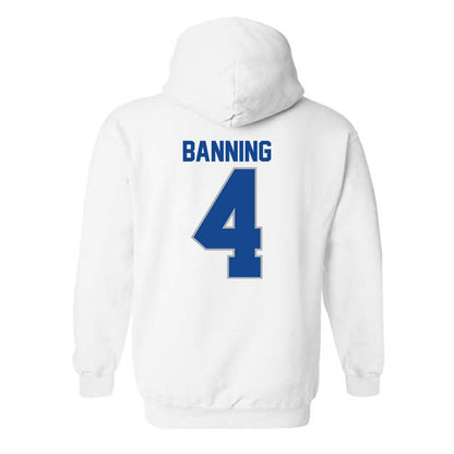 CNU - NCAA Football : Bryce Banning - Classic Shersey Hooded Sweatshirt-1