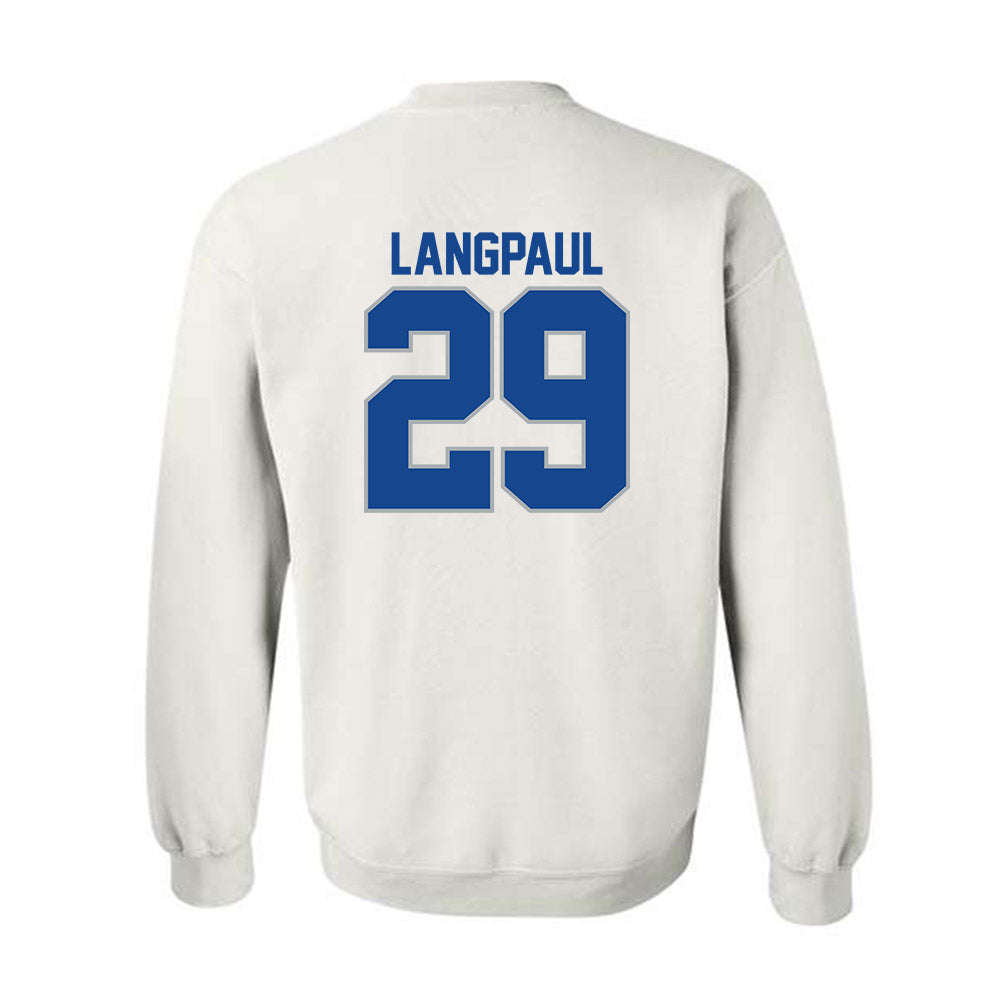 CNU - NCAA Football : Chase Langpaul - Classic Shersey Crewneck Sweatshirt-1