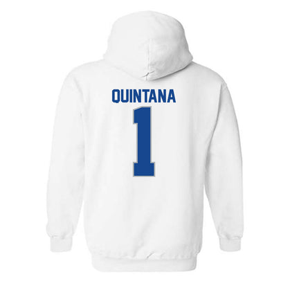 CNU - NCAA Men's Lacrosse : Sebastian Quintana - Classic Shersey Hooded Sweatshirt-1