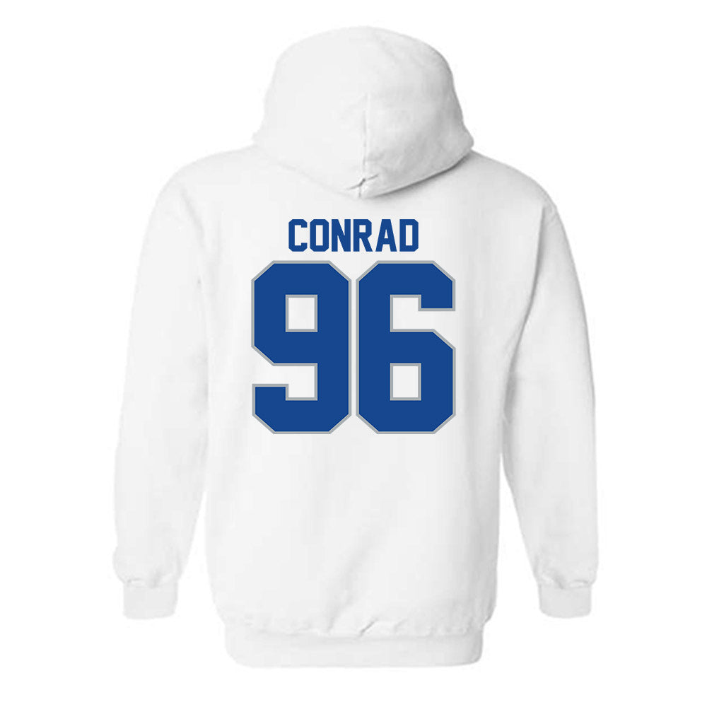 CNU - NCAA Football : Walker Conrad - Classic Shersey Hooded Sweatshirt-1