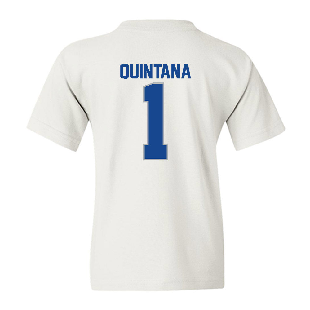 CNU - NCAA Men's Lacrosse : Sebastian Quintana - Classic Shersey Youth T-Shirt-1