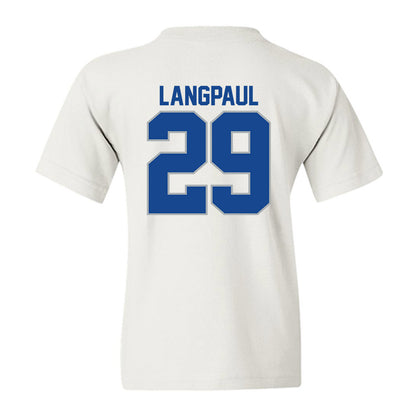 CNU - NCAA Football : Chase Langpaul - Classic Shersey Youth T-Shirt-1